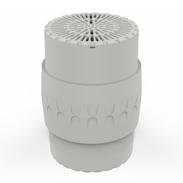 EPUR-100-110 FILTRE ANTI-ODEURS AU CHARBON ACTIF POUR FOSSE SEPTIQUE , TOUTES EAUX , Ø 100 MM