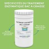 Avantages du TRAITEMENT BAC À GRAISSE , ASSAINISSEMENT : POUDRE AUX ENZYMES 1 KG