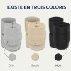 EPUR-100-110 FILTRE ANTI-ODEURS AU CHARBON ACTIF POUR FOSSE SEPTIQUE , TOUTES EAUX , Ø 100-110MM , MONTAGE EN COLONNE