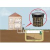 EPUR-ACTIF filtre à extraction solaire, pour fosse septique, filtre compact