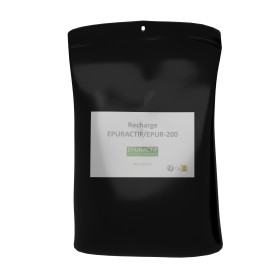 Recharge au charbon actif pour filtre anti-odeurs à extraction solaire Epur-Actif ou filtre anti-odeurs Epur-200